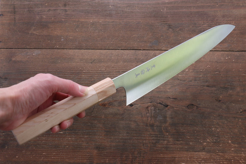 Makoto Kurosaki R2/SG2 Gyuto  240mm Fleurs de cerisier Manipuler - japanny-FR