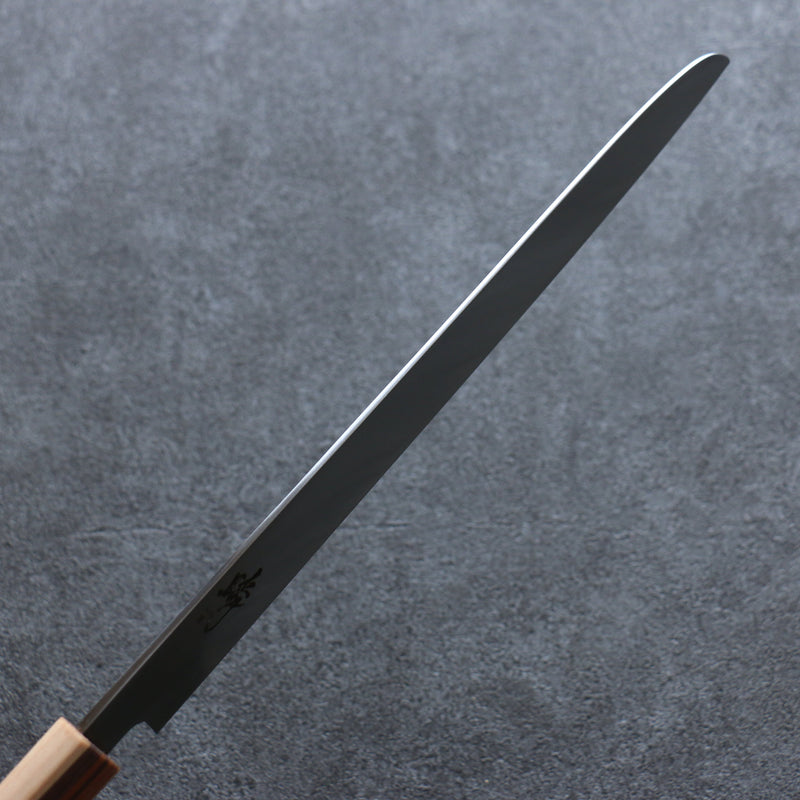 Shigeki Tanaka Majiro Acier argenté NO.3 couteau à pain  270mm Érable, Cerise, Noix Manipuler - japanny-FR