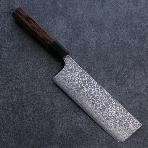 Yoshimi Kato VG10 Damas Nakiri  165mm Wenge Manipuler - japanny-FR