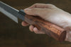 Yoshimi Kato Super Bleu Kurouchi Sujihiki  270mm Le Honduras noir Manipuler - japanny-FR