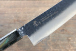 Sakai Takayuki VG10 33 Couche de Damas Santoku  170mm Chêne vivant laqué(Saiu) Manipuler - japanny-FR