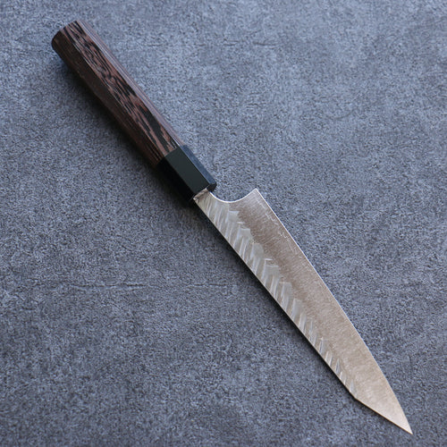 Yoshimi Kato R2/SG2 Martelé(V) Kiritsuke Petty,Utilité  150mm Wenge Manipuler - japanny-FR
