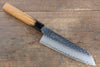 Sakai Takayuki VG10 33 Couche de Damas Santoku  170mm Chêne vivant laqué(Kurokami) Manipuler - japanny-FR