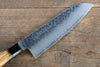 Sakai Takayuki VG10 33 Couche de Damas Santoku  170mm Chêne vivant laqué(Kurokami) Manipuler - japanny-FR