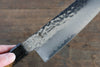 Sakai Takayuki VG10 33 Couche de Damas Santoku  170mm Chêne vivant laqué(Kurokami) Manipuler - japanny-FR