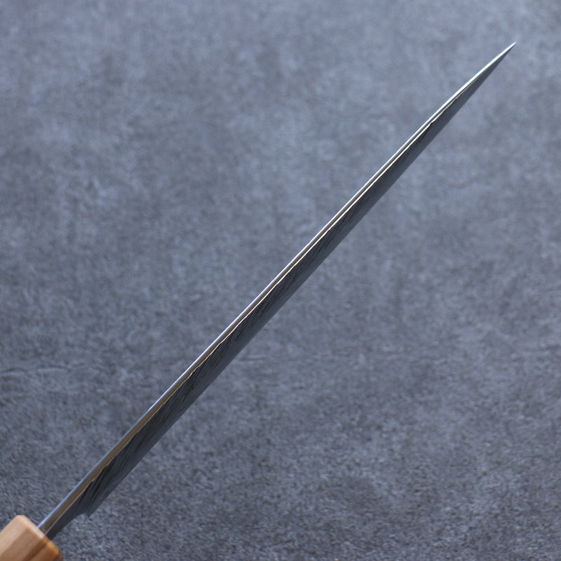 Yu Kurosaki Fujin SPG2 Martelé Sujihiki  240mm Olivier(férule:turquoise avec anneau) Manipuler - japanny-FR