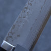 Kunihira Sairyu VG10 Damas Gyuto  170mm bleu marine de pakka noir Manipuler - japanny-FR