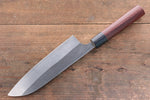 Shungo Ogata SG2 Kurouchi Finition noire Santoku  180mm Shitan Manipuler - japanny-FR