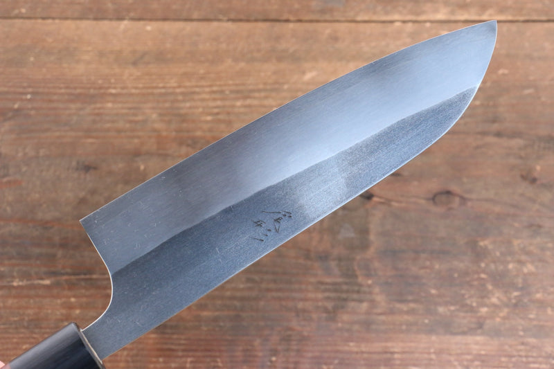 Shungo Ogata SG2 Kurouchi Finition noire Santoku  180mm Shitan Manipuler - japanny-FR