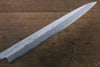 Shigeki Tanaka Acier Bleu No.2 Damas Yanagiba  300mm Bois d'ébène Manipuler - japanny-FR