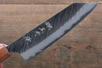 Yu Kurosaki Fujin Acier Bleu Martelé Bunka  165mm Shitan Manipuler - japanny-FR