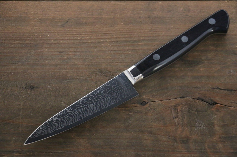 Takayuki Iwai VG10 Damas Petite-utilité.  105mm Bois de Pakka Manipuler - japanny-FR