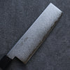 Seisuke VG10 Damas Nakiri Couteau Japonais 180mm Bois de pakka Gris Manipuler - japanny-FR