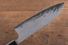 Nao Yamamoto VG10 Damas noir Santoku  165mm Noix Manipuler - japanny-FR