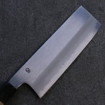 Kikuzuki Acier Blanc No.2 Kasumitogi Nakiri Couteau Japonais 180mm Magnolia Manipuler - japanny-FR