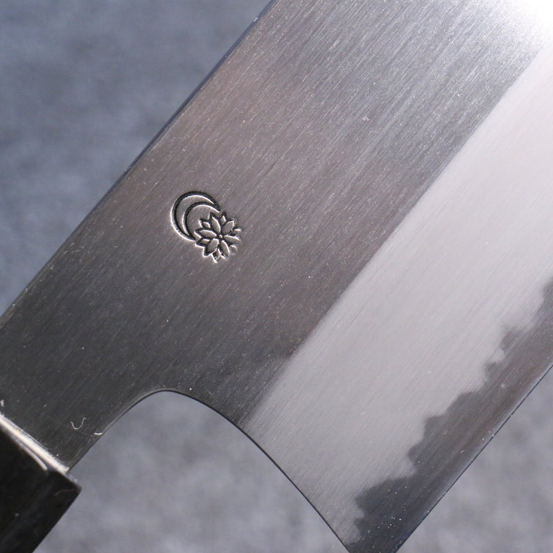 Kikuzuki Acier Blanc No.2 Kasumitogi Nakiri Couteau Japonais 180mm Magnolia Manipuler - japanny-FR