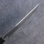 Kikuzuki Acier Blanc No.2 Kasumitogi Nakiri Couteau Japonais 180mm Magnolia Manipuler - japanny-FR