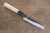 Choyo Acier Blanc Finition en miroir Kiritsuke Petty,Utilité  135mm Magnolia Manipuler - japanny-FR