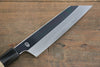 Choyo Acier Blanc Finition en miroir Kiritsuke Santoku  180mm Magnolia Manipuler - japanny-FR