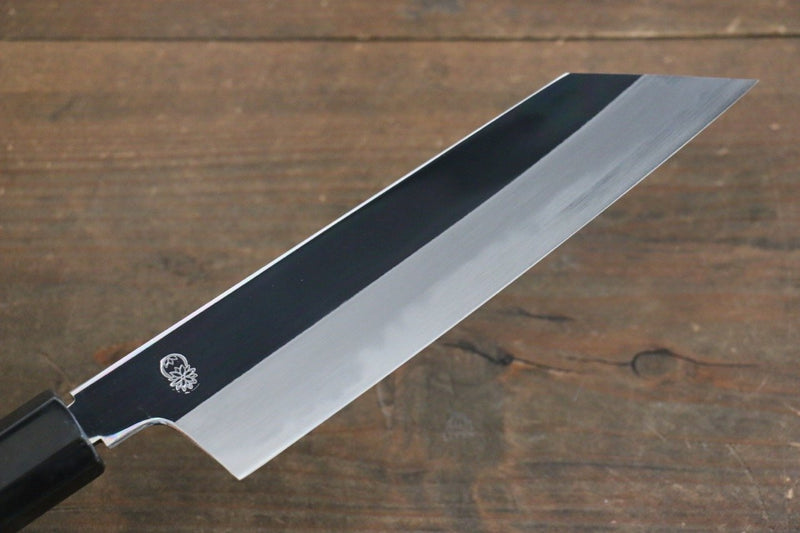 Choyo Acier Blanc Finition en miroir Kiritsuke Santoku  180mm Magnolia Manipuler - japanny-FR