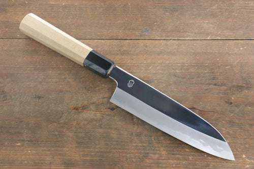 Choyo Acier Blanc Finition en miroir Santoku  180mm Magnolia Manipuler - japanny-FR