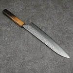 Seisuke SLD Washiji Gyuto Couteau Japonais 240mm Chêne brûlé Manipuler - japanny-FR