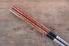 Moribashi Cooking Chopstick RedGreendots 165mm - japanny-FR