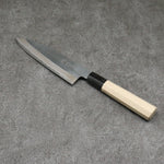 Minamoto Akitada Acier Blanc No.2 Kasumitogi Santoku 180mm Manipuler Magnolia - japanny-FR