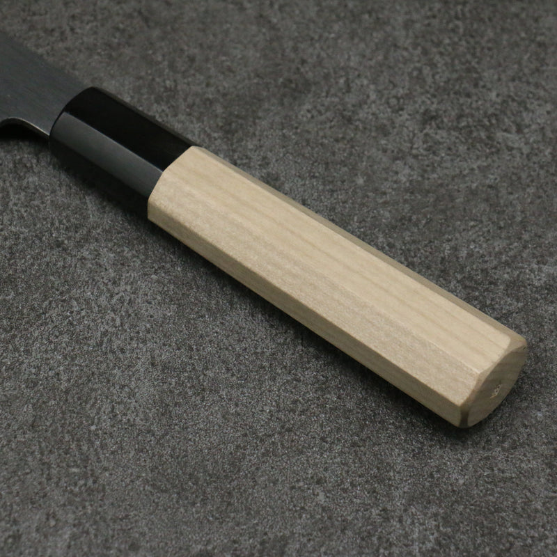 Minamoto Akitada Acier Blanc No.2 Kasumitogi Santoku 180mm Manipuler Magnolia - japanny-FR