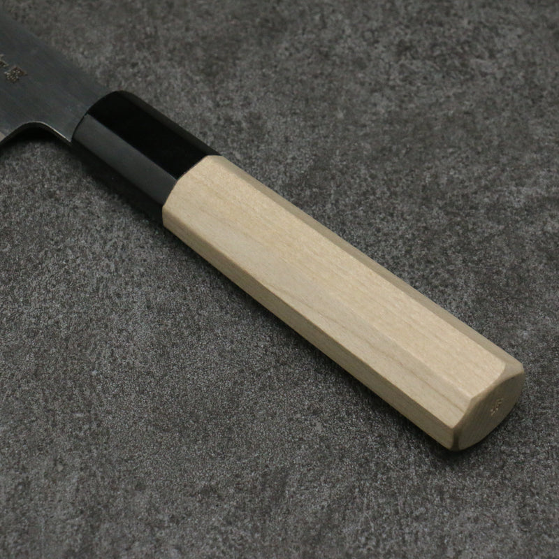 Minamoto Akitada Acier Bleu No.2 Kasumitogi Santoku 180mm Manipuler Magnolia - japanny-FR