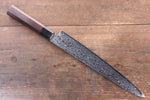 Seisuke AUS10 Damas Sujihiki  240mm Shitan Manipuler - japanny-FR