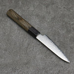 Seisuke VG10 Damas Petite-utilité Couteau Japonais 105mm Bois de pakka Gris Manipuler - japanny-FR