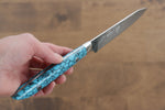 Yu Kurosaki R2/SG2 Damas couteau à steak  120mm Turquoise Manipuler - japanny-FR