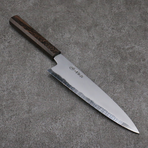 Sakai Takayuki Sanpou Acier Blanc No.2 Gyuto Couteau Japonais 210mm Wenge Manipuler - japanny-FR