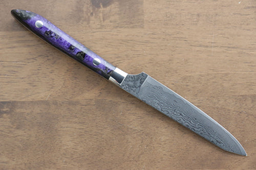 Yu Kurosaki R2/SG2 Damas couteau à steak  120mm Acrylique noir Manipuler - japanny-FR