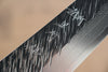 Yu Kurosaki Fujin SPG2 Martelé Gyuto  210mm Acrylique bleu violet Manipuler - japanny-FR