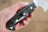 Yu Kurosaki Fujin SPG2 Martelé Gyuto  210mm Acrylique bleu violet Manipuler - japanny-FR