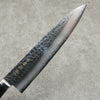 Kanetsune VG1 Martelé Gyuto Couteau Japonais 210mm Bois de pakka noir Manipuler - japanny-FR