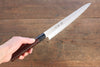 Sakai Takayuki 45 Layer Damascus Japanese Chef's Knife Sujihiki 240mm & Santoku 180mm Set with Shitan Handle - japanny-FR