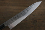 Sakai Takayuki 45 Couche de Damas Martelé Gyuto  240mm Laqué vert Manipuler - japanny-FR