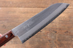 Kunihira VG1 Migaki Terminé Santoku  170mm Acajou Manipuler - japanny-FR