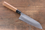 Kunihira Tanryu VG1 Damas Santoku  170mm Noix Manipuler - japanny-FR