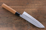 Kunihira Tanryu VG1 Damas Santoku  170mm Noix Manipuler - japanny-FR