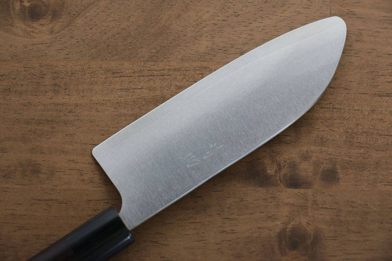 Seisuke SG2 Santoku(Rond)  150mm Shitan Manipuler - japanny-FR