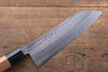 Kunihira Tanryu VG1 Damas Santoku  170mm Noix Manipuler - japanny-FR