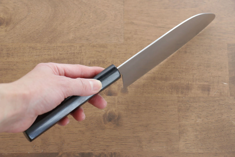 Seisuke SG2 Santoku(Rond)  150mm Shitan Manipuler - japanny-FR