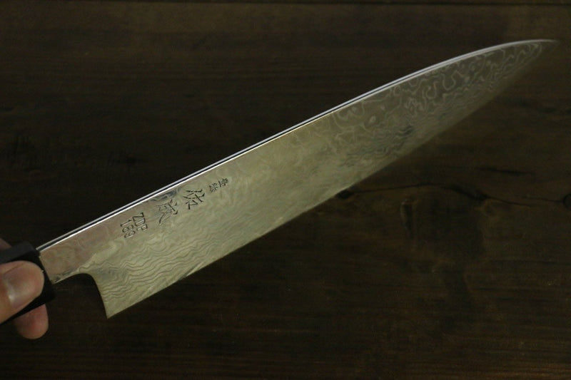 Sukenari ZDP189 Damas Gyuto  210mm Shitan Manipuler - japanny-FR