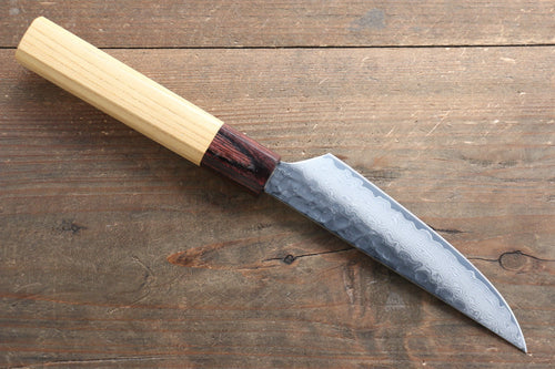 Sakai Takayuki VG10 33 Couche de Damas couteau à steak  120mm Keyaki (orme japonais) Manipuler - japanny-FR