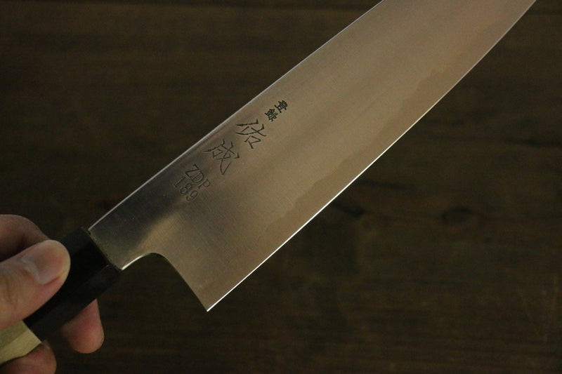 Sukenari ZDP189 3 couche Gyuto  210mm Magnolia Manipuler - japanny-FR