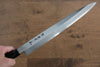 Sakai Takayuki Serie de Chef Acero de Plata No.3 Yanagiba Cuchillo Japones 270mm Mango de Madera de ebano Con funda - japanny-FR